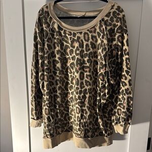Leopard Print Sweater